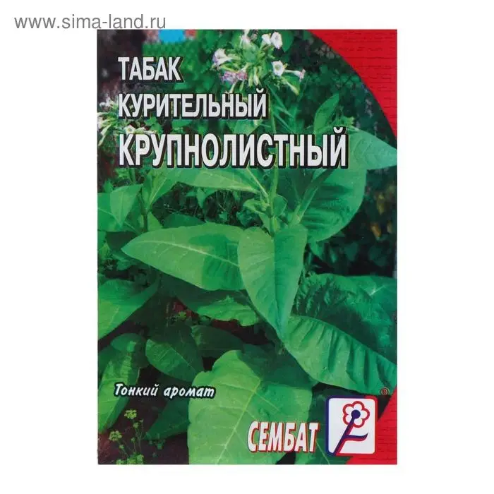 Семена Табак   Семена Табак  "Крупнолистный  512",  0.01 г