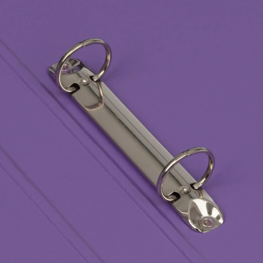 Папка на 2-х кольцах 35мм сиреневый , Россия