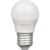 Лампа светодиодная Старт 7W E27 2700k тепл.бел.шар ECO