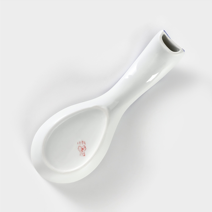 Подставка под ложку фарфоровая «Гуси», 20 см, МИКС Подставка под ложку фарфоровая «Гуси», 20 см, МИКС