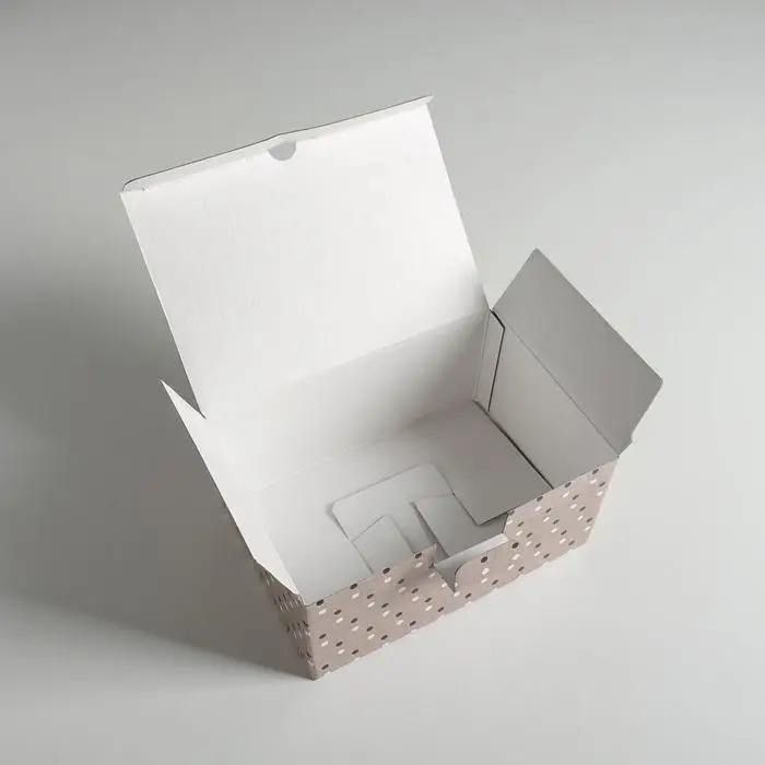 Коробка подарочная сборная, упаковка, Present, 22 х 15 х 10 см