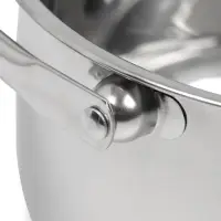 Котелок походный maclay, 24 см, с крышкой, нержавеющая сталь