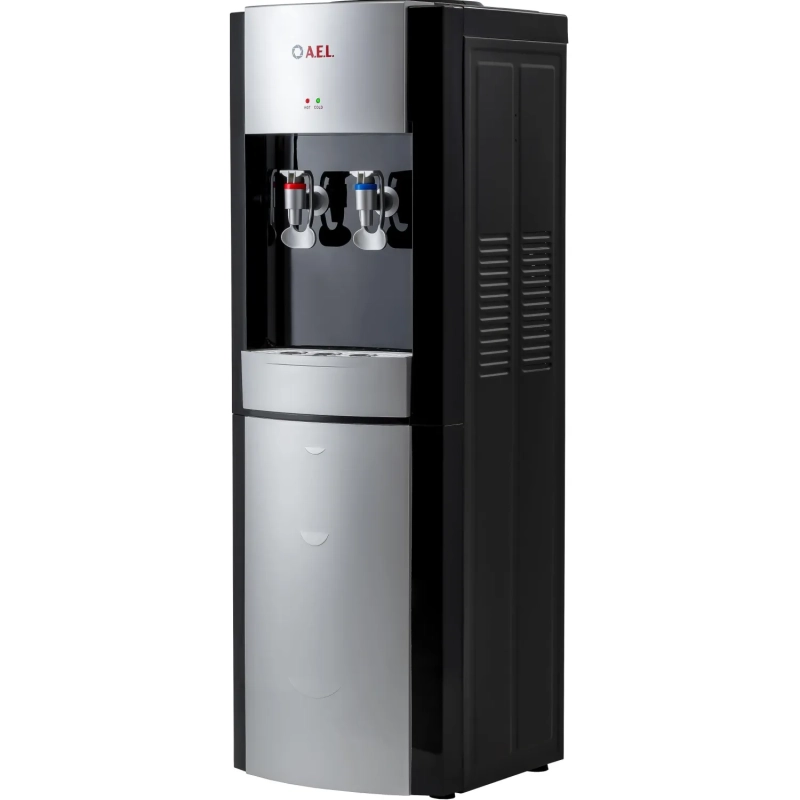 Кулер для воды AEL LD-AEL-28c black/silver напольный электронное охлаждение