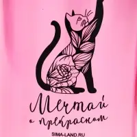 Бутылка для воды пластиковая &laquo;Мечтай&raquo;, 400 мл
