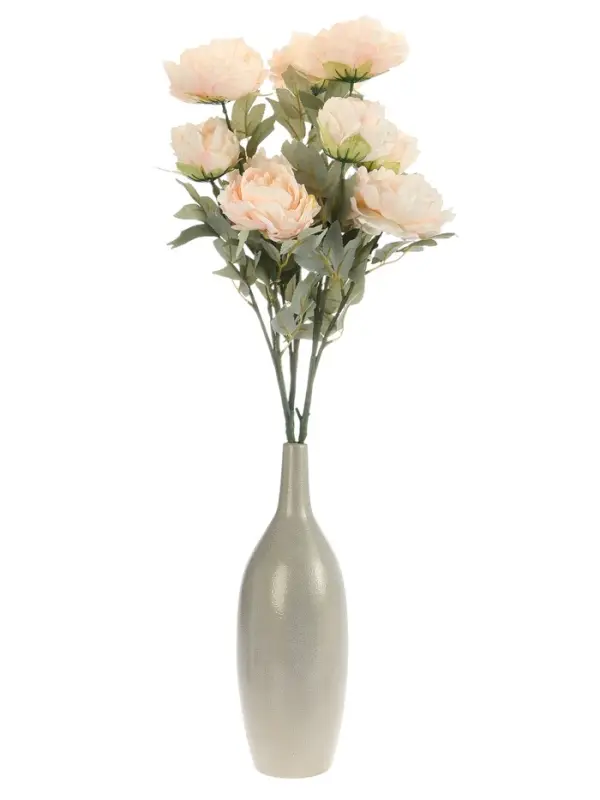 Цветы искусственные &laquo;Пион Лунная река&raquo;, 12&times;85 см, розовые