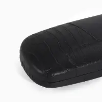 Футляр для очков на хлопушке, размер 16&times;5.8&times;3 см, чёрный