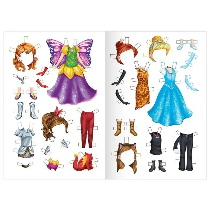 Вырежи куклу и наряды из «Карнавальной коллекции», 20 стр. Вырежи куклу и наряды из «Карнавальной коллекции», 20 стр.