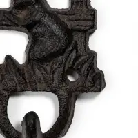 Крючки декоративные чугун "Зайцы" 22х2,5х9 см
