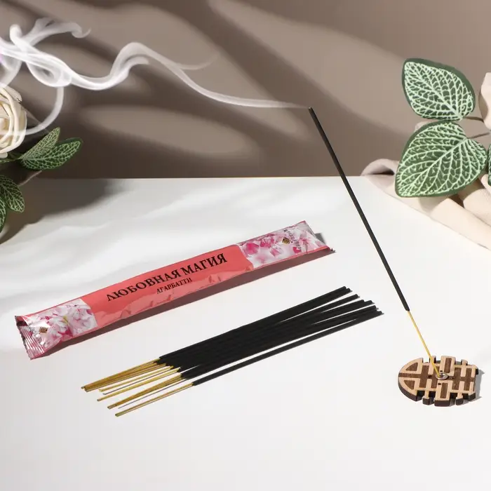 Благовония "Тайна ночи Любовная магия", 8 палочек в мягкой упаковке