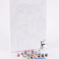 Картина по номерам с подрамником &laquo;Анна и Эльза&raquo;, 30&times;40 см, Холодное сердце