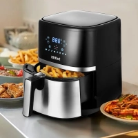 Аэрогриль электрический для дома КТ-2221 - 3.3 л - 1500 Вт