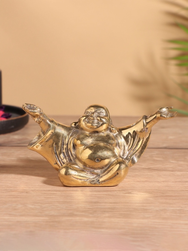 Сувенир бронза Сувенир бронза "Счастливый Хотэй" 15х6х9 см
