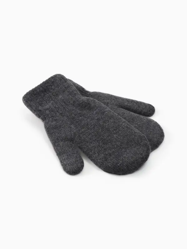 Варежки мужские MINAKU, 25 см, цв.серый