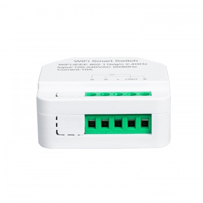 Умное мини реле Sibling Powerswitch-M, Wi-Fi, 10A, 220В, одноканальное, белое