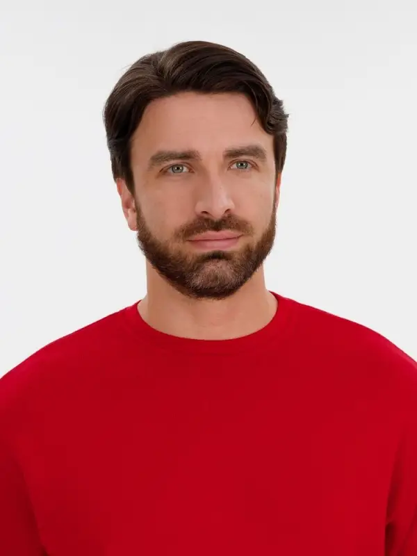 Джемпер с коротким рукавом Siluetti Volumica, красный, размер XS/S Джемпер с коротким рукавом Siluetti Volumica, красный, размер XS/S