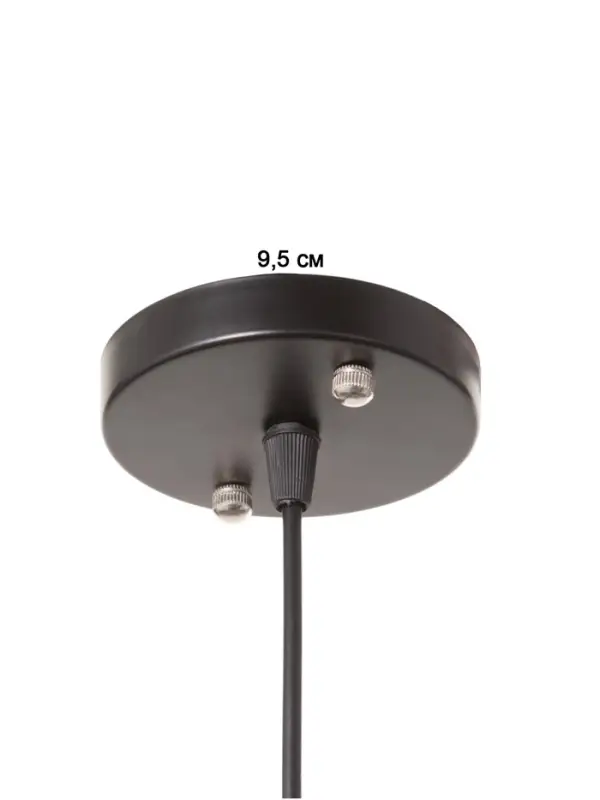 Светильник BayerLux &laquo;Чикаго&raquo;, 1&times;40 Вт, Е27, черный/коричневый, 24.5&times;24.5&times;44(144) см