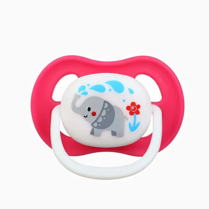 Соска - пустышка анатомическая Крошка Я &laquo;Для девочки&raquo; от 6 мес., 2 шт. + контейнер