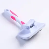 Пуходёрка, 8.5&times;15.5 с, с самоочисткой, без капель, пластик, белая