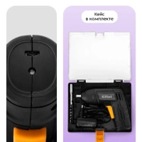 Аккумуляторная отвертка электроотвертка КТ-6508 - 8 Вт Аккумуляторная отвертка электроотвертка КТ-6508 - 8 Вт