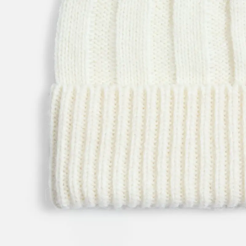 Шапка Bellish, белая (ванильная)