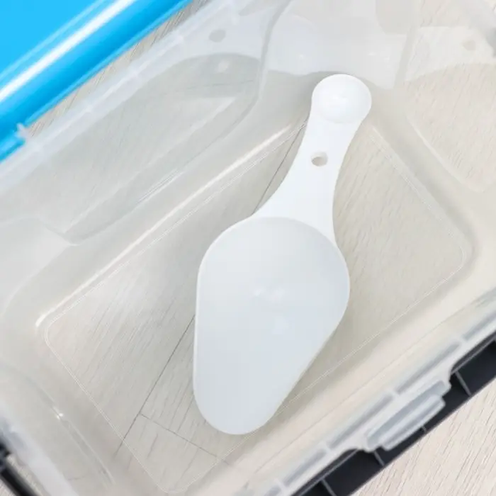 Контейнер для стирального порошка с ручкой, 6 л, голубая лагуна