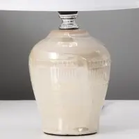 Лампа настольная RISALUX &laquo;Тирел&raquo;, Е14, 40 Вт, бежевая, 18&times;18&times;30 см
