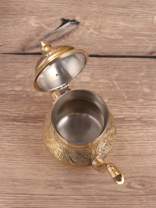 Чайник Чайник "Листья" латунь, 400 мл