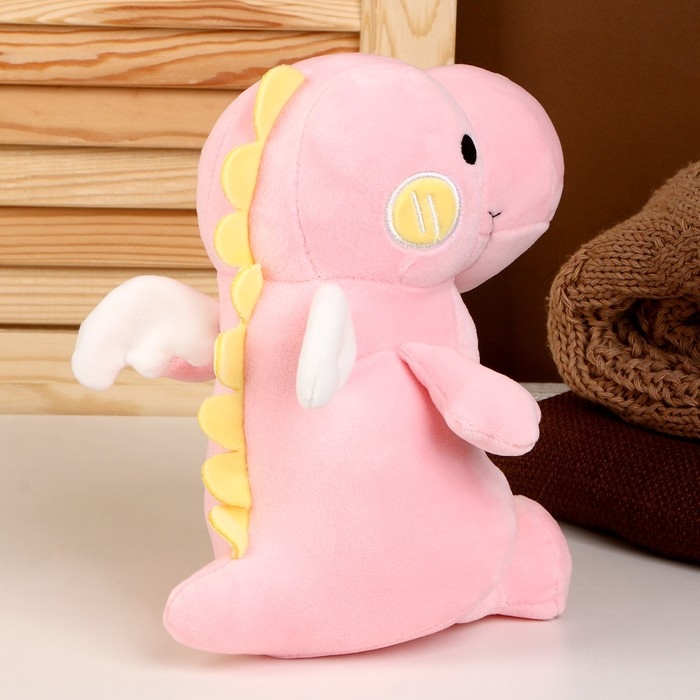 Мягкая игрушка &laquo;Дино&raquo;, 23 см, цвет розовый