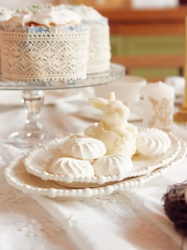 Блюдо сервировочное &laquo;Облако&raquo;, 30.5&times;20.5&times;3 см, керамика, молочное