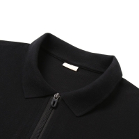 Футболка (поло) мужская MINAKU REGULAR FIT: цвет чёрный, р-р 56