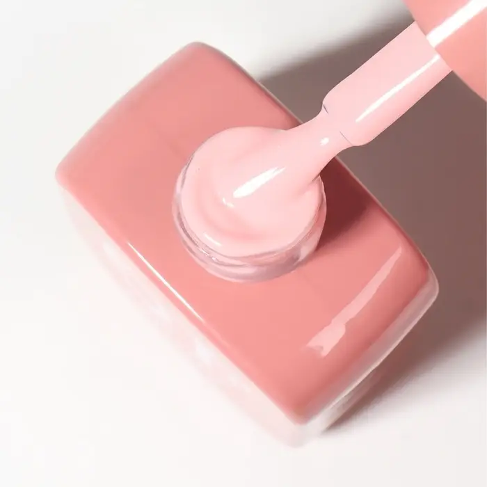 Гель лак для ногтей, однотонный, трехфазный, 10 мл, LED/UV, розовый (139)