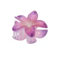 Краб для волос "Артемида" нежность, цветок, 8х7 см, микс