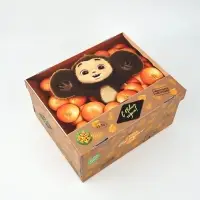 Коробка складная, с крышкой, "Яркие мандарины",Чебурашка, 31 х 25,5 х 16 см