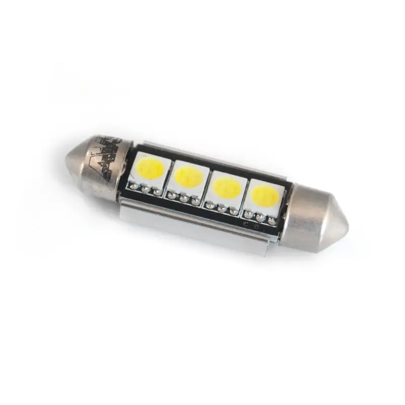 C006 T11/белый/ (SV8,5) CANBUS 4SMD5050 39 мм 12V.