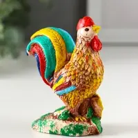 Фигура "Петушок, радуга" 9,7х8х5 см Фигура "Петушок, радуга" 9,7х8х5 см