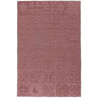 Плед Ornamental, бордовый