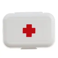 Универсальный бокс тм VETTA, дорожный, 8 отдел., пластик, 10х6х3,5см