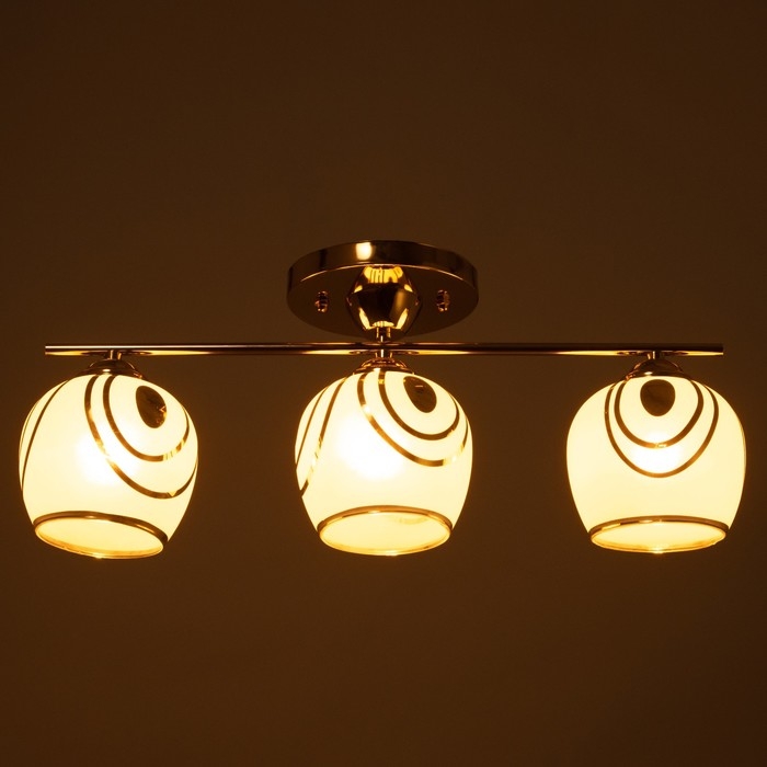Люстра Люстра "Карри" 3х40Вт Е27 Золото МОДЕЛЬ: 2800431