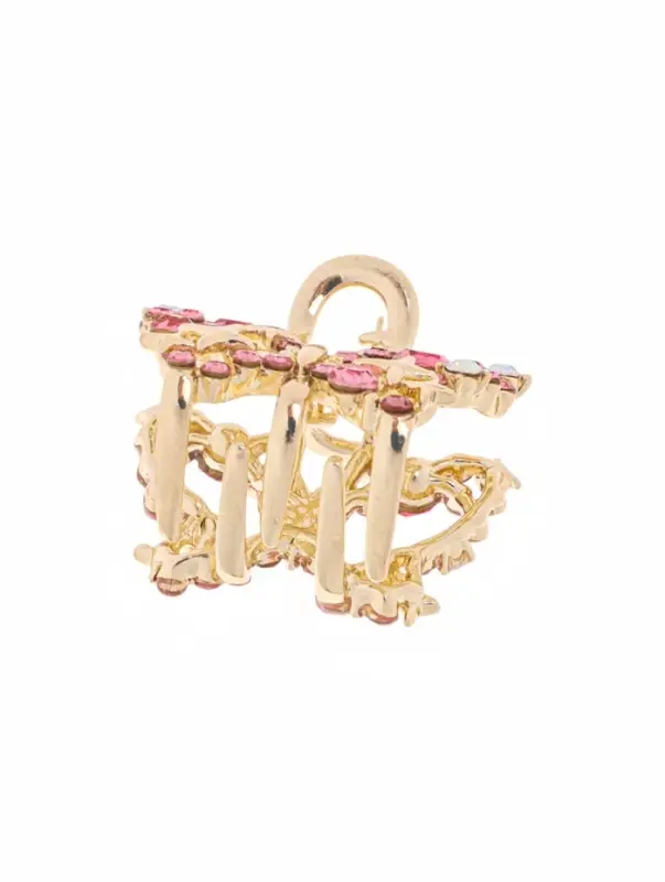 Крабик для волос &laquo;Селена галант&raquo;, бабочка, 3 см, золотистый