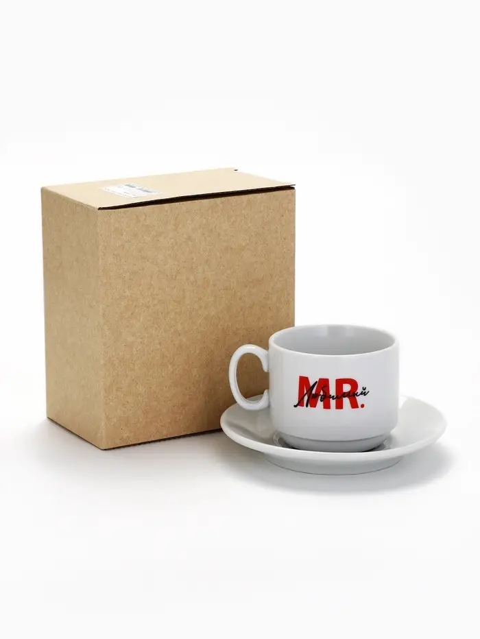 Чайная пара &laquo;Мистер&raquo;, 220 мл