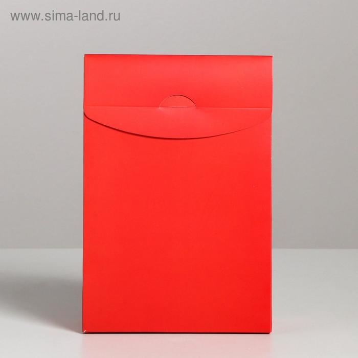 Коробка подарочная новогодняя складная «С Новым Годом!», 15 х 7 х 22 см, Новый год Коробка подарочная новогодняя складная «С Новым Годом!», 15 х 7 х 22 см, Новый год