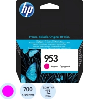 Картридж струйный HP 953 F6U13AE пурп. для OJ Pro 8210/8720