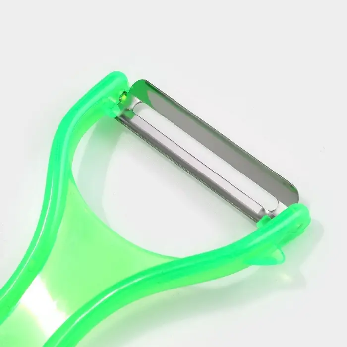 Овощечистка Доляна «Леденец», 12.5 см, МИКС Овощечистка Доляна «Леденец», 12.5 см, МИКС