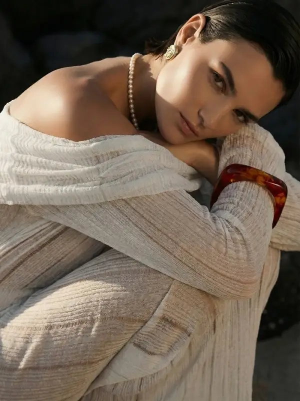 Браслет манжета &laquo;Тренд&raquo;, d=9 см, широкий, акрил, коричневый