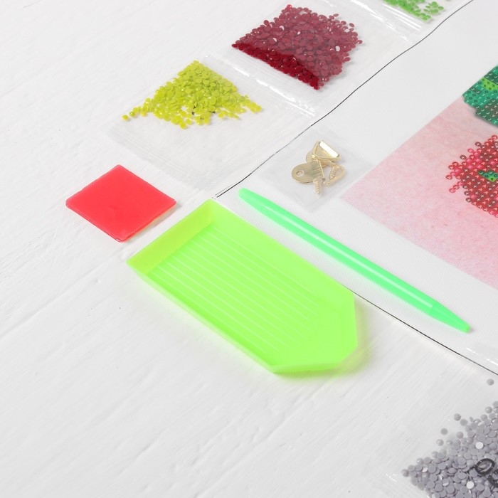 Алмазная мозаика с частичным заполнением «Котёнок», 40 х 30 см. Набор для творчества Алмазная мозаика с частичным заполнением «Котёнок», 40 х 30 см. Набор для творчества