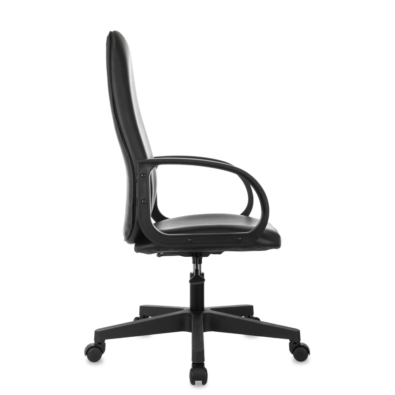 Кресло БР Комус Мебель EChair 660 экокожа,черный,пластик