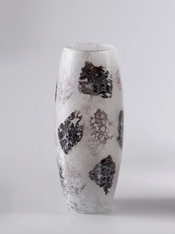 Ваза &laquo;Арианна&raquo;, туман, овал, h=26 см, стекло