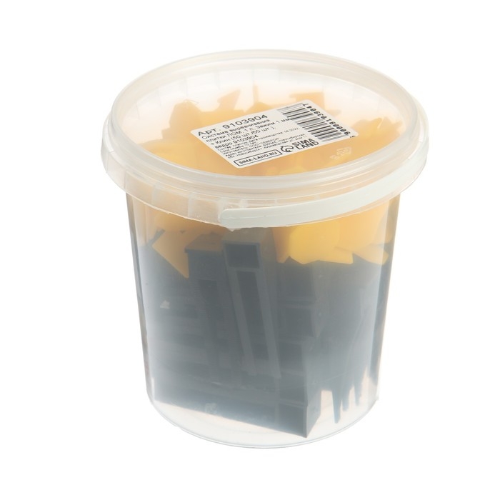 Система выравнивания плитки ЛОМ, 1 л, Зажим 1 мм + Клин (50 шт./50 шт.), ведро Система выравнивания плитки ЛОМ, 1 л, Зажим 1 мм + Клин (50 шт./50 шт.), ведро