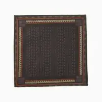 Платки носовые мужские Этель 30*30 см,(набор 12 шт,) цв. св. коричневый, рис. МИКС, 100% хл