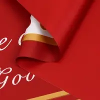 Пленка для цветов, "Удача", винный, 57х57 см